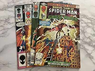 Buy Marvel Team-Up Featuring Spider-Man Comic Lot Issue’s #91,93,113,146 • 25.38£