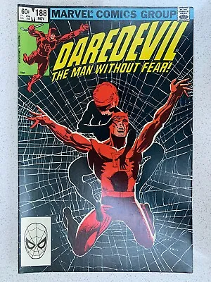 Buy Marvel Daredevil Us Comic (1964 Series) #188 Frank Miller • 6.99£