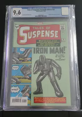 Buy Tales Of Suspense #39 CGC 9.6 Facsimile Edition 2020 First Iron Man • 55.33£