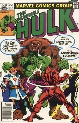 Buy Incredible Hulk #258 FN 1981 Stock Image • 11.81£
