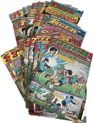 Buy Tiger Comic Magazine For Boys 26 Issues 1 January 1983 - 25 June 1983 • 25.99£