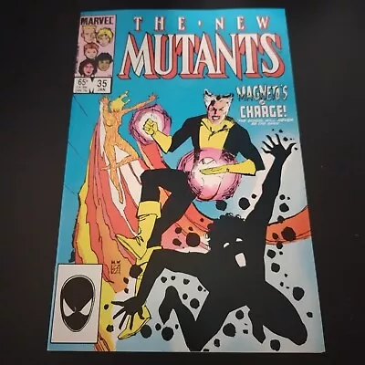 Buy New Mutants #35 ( Magneto Becomes New Headmaster) MARVEL 1986 (NM-9.2) • 2.37£