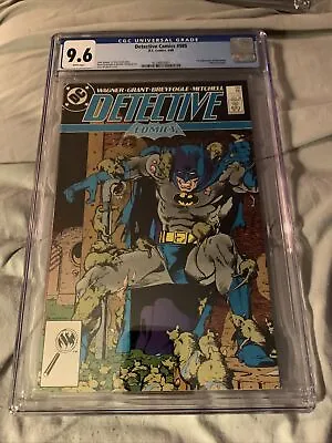 Buy Batman Detective Comics 585 CGC 9.6 1st Ratcatcher 1988 Awesome!!! • 79.44£