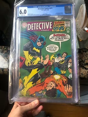 Buy Detective Comics #371 Cgc 6.0 Batgirl In Tights Famous Cover • 214.86£