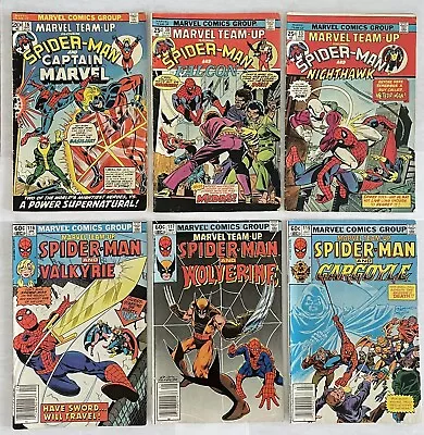 Buy Marvel Team-Up Comic Books Spider-Man Lot Of 6 #16, 30, 33, 116, 117, 119 • 39.60£