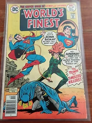 Buy World's Finest Comic #242 Dec 1976 (FN-) Bronze Age Superman & Batman • 3£