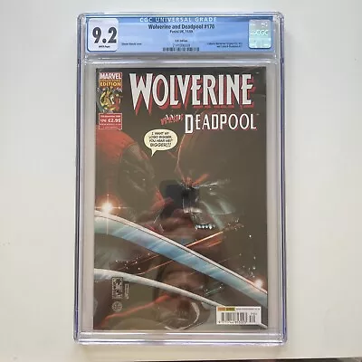 Buy Graded Cgc Wolverine Deadpool #170  (9.2)11th November 2009 Panini Marvel • 25£