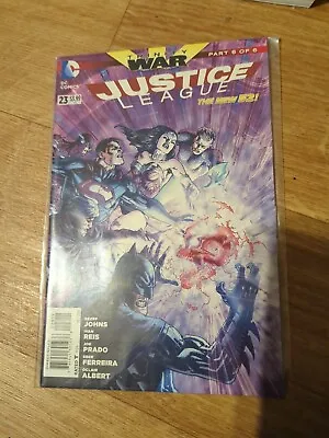 Buy DC Comics Trinity War Justice League #23 The New 52 2011 Geoff Johns 2013 • 2£
