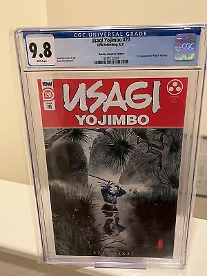 Buy Usagi Yojimbo #20 Retailer Incentive 9.8 CGC 1st Appearance Yukichi • 397.17£