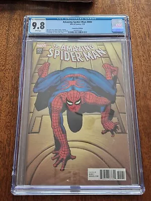 Buy Amazing Spider-man #800 Cgc 9.8 1:500 Steve Ditko Remastered Edition White Pages • 150£