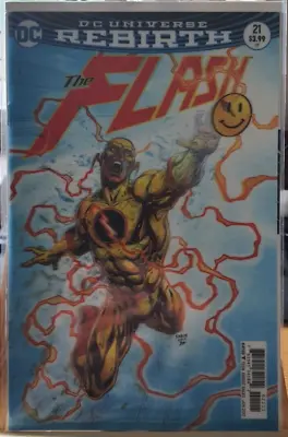 Buy The Flash Rebirth #21 Lenticular Cover Bagged And Boarded DC Comics • 5.99£