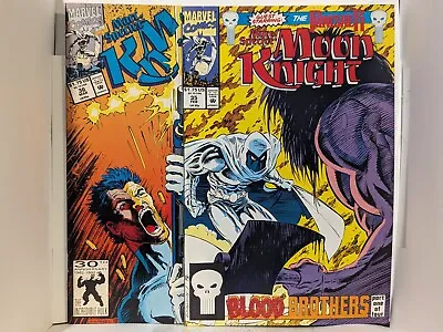 Buy Marc Spector: Moon Knight 35 36 VF/NM 1st Randall Spector Key Issue  Punisher • 14.23£