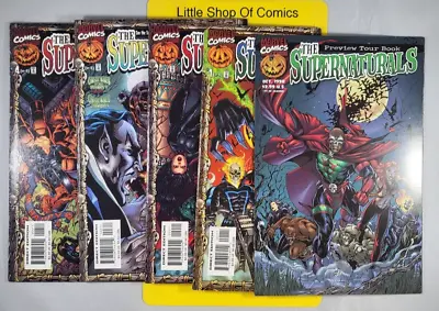 Buy The Supernaturals 1998 Marvel #1, #2, #3, #4 With Masks And Preview Tour Book • 56.16£
