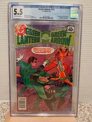Buy GREEN LANTERN #114 CGC 5.5  DC Comics  1979  1st Appearance Of The  Crumbler  • 36.19£