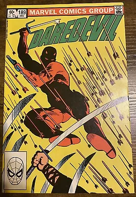 Buy Daredevil #189 Stick Death *1982* • 5.14£