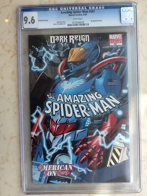 Buy Amazing Spider-Man #597 Second Print Variant CGC 9.6! • 43.69£