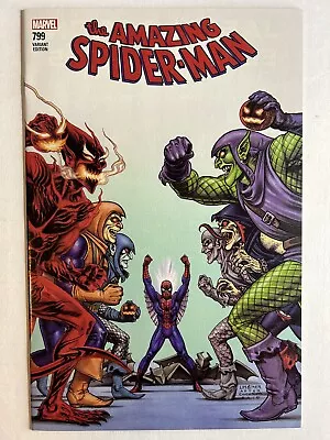Buy Amazing Spider-Man #799 Linsner VARIANT | NM- | Red Goblin | Marvel • 19.99£
