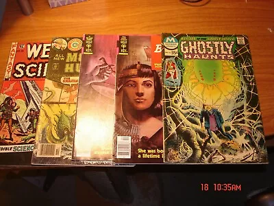 Buy Horror-Sci-Fi Ghostly Haunts #40 Ripley's #86,91,Monster Hunters 10 Weird Sci 15 • 11.86£