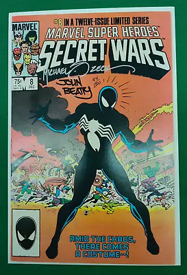 Buy SECRET WARS #8 1984 Dynamic Forces Zeck, Beatty Autographed 24/1500 NM- • 238.50£