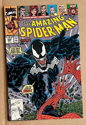 Buy Amazing Spider-Man 332 Venom Return Erik Larsen David Michelinie Jay Leno NM • 23.75£