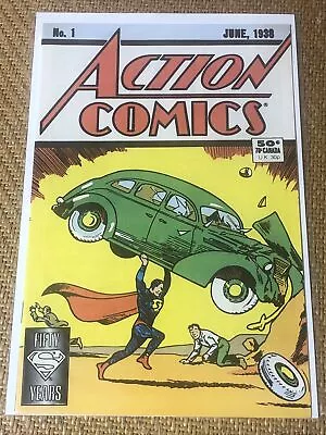 Buy Action Comics No. 1 Superman June, 1938 Reprint 1970-1983 Comic Book. • 119.15£