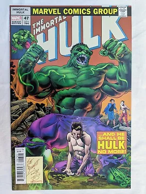 Buy Immortal Hulk Issue 47 - Joe Bennett Homage Cover Variant - Combined Postage • 2.99£