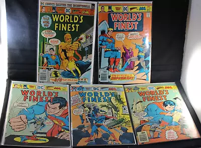 Buy World's Finest 236 237 238 239 240 Batman Superman VG-FN Comic Lot • 7.95£