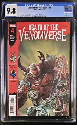 Buy Death Of The Venomverse #4 CGC 9.8 Barends Cover A Marvel 2023 Kid Venom Knull • 36.10£