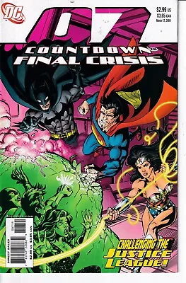 Buy Countdown Final Crisis #7 Dc Comics • 6.99£