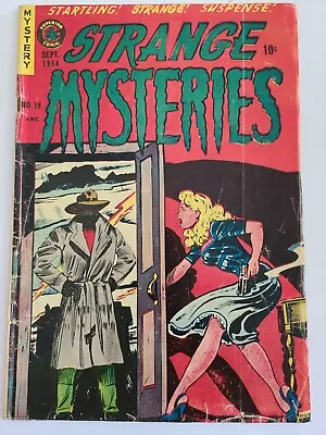 Buy Strange Mysteries #19 Superior Comic 1954 Horror Classic Pre Code G/VG • 119.13£