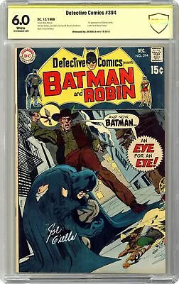 Buy Detective Comics #394 CBCS 6.0 SS Joe Giella 1969 19-205C52E-008 • 215.19£