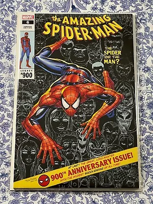 Buy Amazing Spider-Man #6 NM-MT 900th Issue Tyler Kirkham Trade Variant CGC IT! • 32.13£