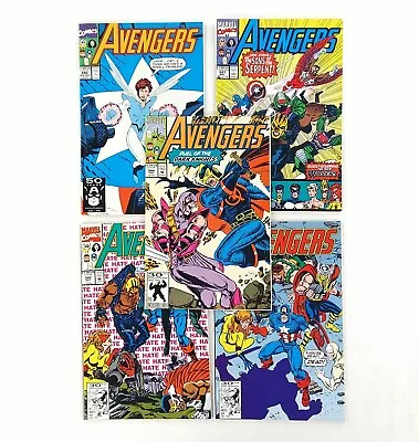 Buy The Avengers #340 341 342 343 344 345 Lot (1991 Marvel Comics) Black Knight • 13.40£