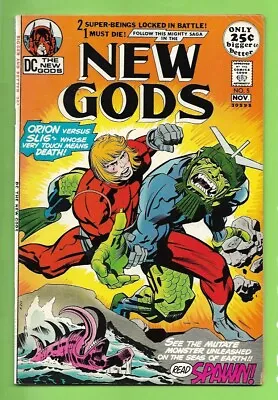 Buy Jack Kirby DC NEW GODS No5. Nov. 1971, Orion Vs. Slig, Manhunter Back Up • 20£
