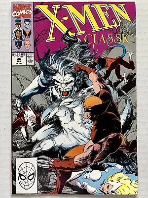 Buy Classic X-Men #46 (1990) Wolverine Vs Wendigo (Reprints #140) (VF+/8.5) -VINTAGE • 25.49£