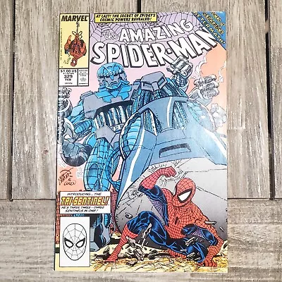Buy Amazing Spider-Man #329 Black Cat Cameo! Captain Universe!  Marvel 1990 • 5.16£