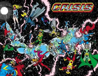 Buy Pre-Order CRISIS ON INFINITE EARTHS #1 FACSIMILE EDITION COVER A GEORGE PEREZ VF • 2.84£