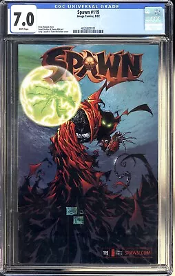 Buy SPAWN #119 * CGC 7.0 * 1st Gunslinger  August 2002 * Todd McFarlane *white Pages • 75.95£