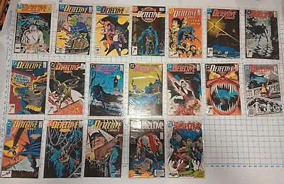 Buy Detective Comics (1987) DC Batman Lot (19) #579-582 584 586-599 • 62.45£