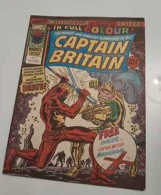 Buy Captain Britain #2 Oct 1976 VGC 2nd Appearance And Origin, No Boomerang • 25£