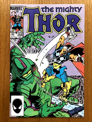 Buy Marvel Comics - The Mighty Thor #358 - Classic Walt Simonson Story And Art! • 6£