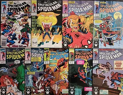 Buy Spectacular Spider-Man 170-175 177-179 Vol. 1 Marvel Comic Lot Avengers Hulk Key • 25.29£