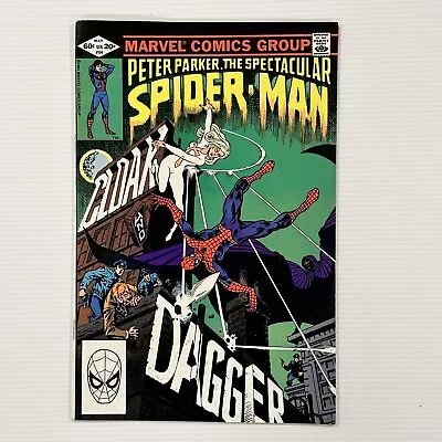 Buy Peter Parker The Spectacular Spider-man #64 1982 FN 1st App Cloak & Dagger Cent • 20£