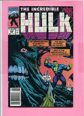 Buy The Incredible Hulk # 384 - Abomination - Infinity Gauntlet - Dale Keown Art • 1.99£