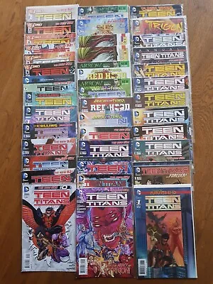 Buy Dc Comics New 52 : Teen Titans ( 1st Series ) 1-30 +9  Full Set Vfn/vfn+ • 45£