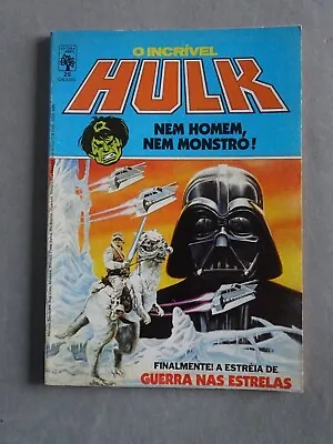 Buy STAR WARS #39 #40 In O Incrivel Hulk 25 - Brazilian Comics In Portuguese 1985 • 35.94£
