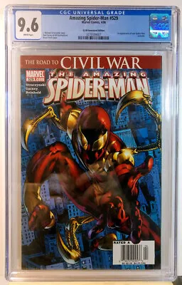 Buy The Amazing Spider-Man #529 Newsstand, 1st App Iron Spider • 395.89£