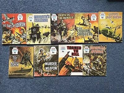 Buy War Picture Library Job Lot / Bundle Of 9 Comics #'s : 690 - 699 • 13.99£