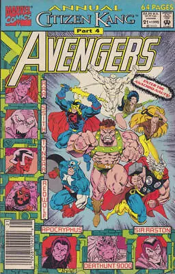 Buy Avengers, The Annual #21 (Newsstand) VF; Marvel | Citizen Kang 4 - We Combine Sh • 15.76£