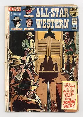 Buy All Star Western #10 GD- 1.8 1972 1st App. Jonah Hex • 139.41£
